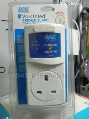 MK Electronic Fridge Guard- Voltage Stabilizer-white