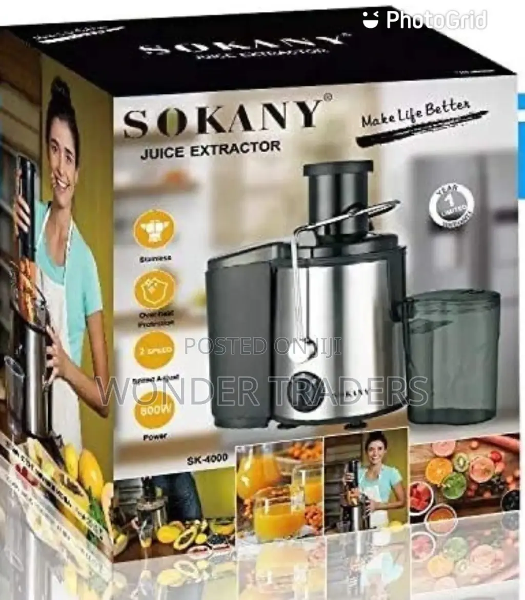 800watt Sokany Juicer