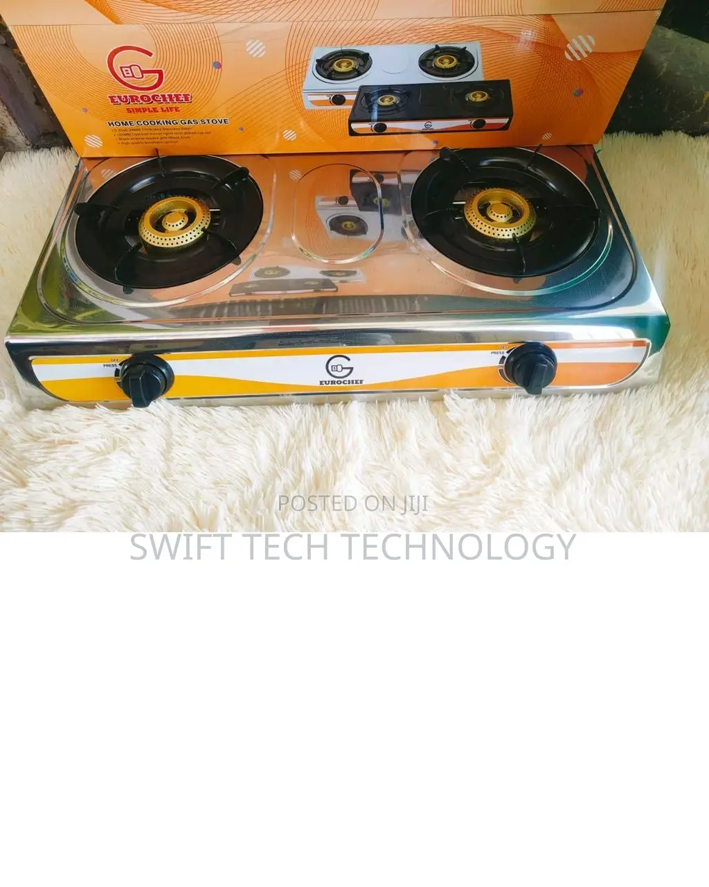Table Top 2 Burner Cooker ,Cooker Eurochef