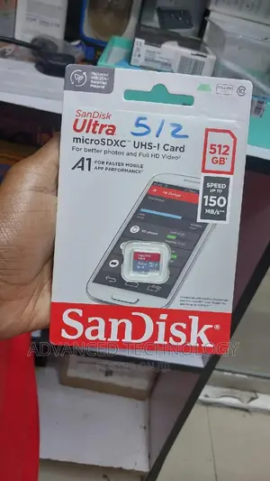 Micro Sd 512gb C-10 Ultra 150mbs