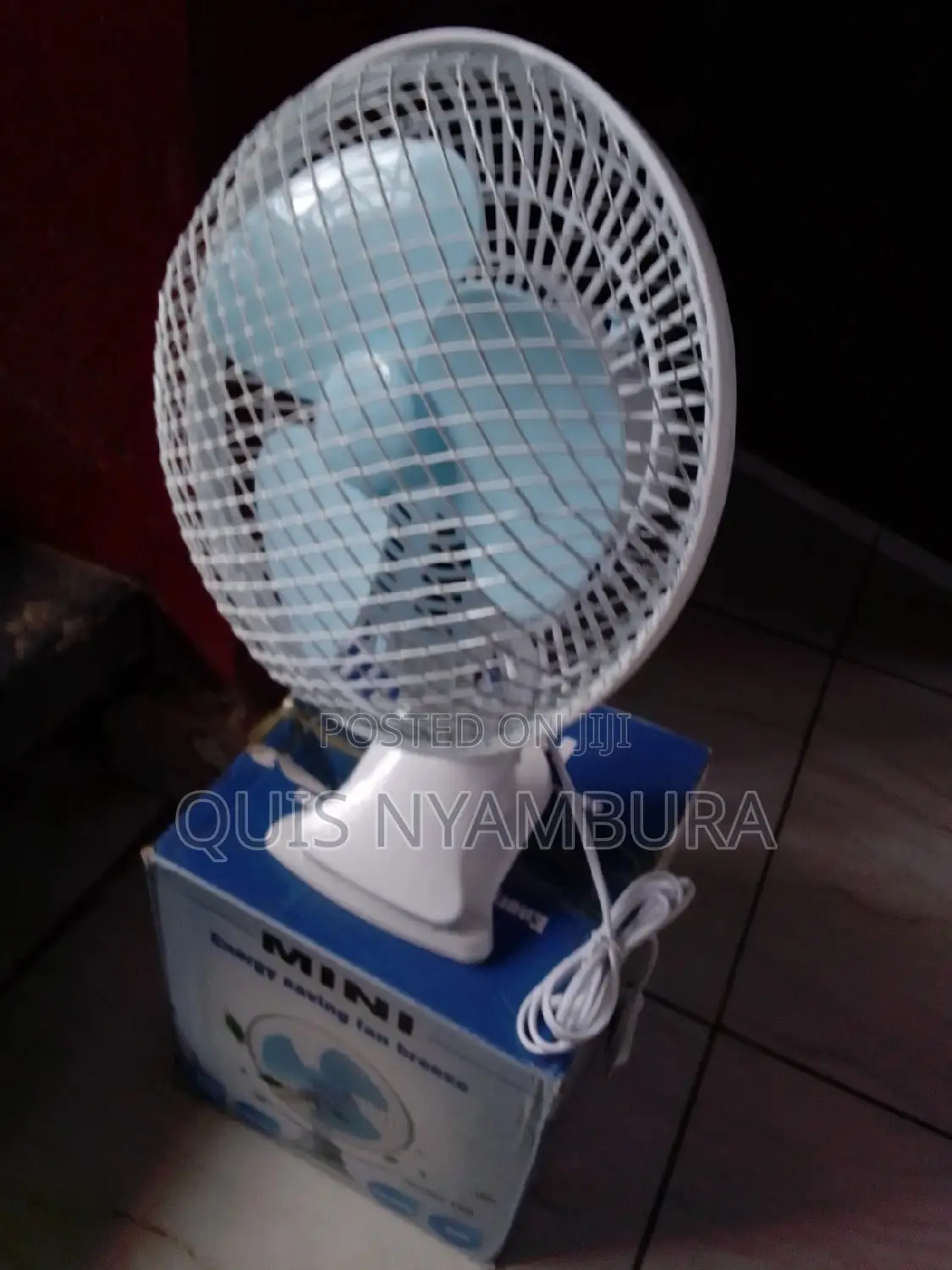 Table Clip Fan