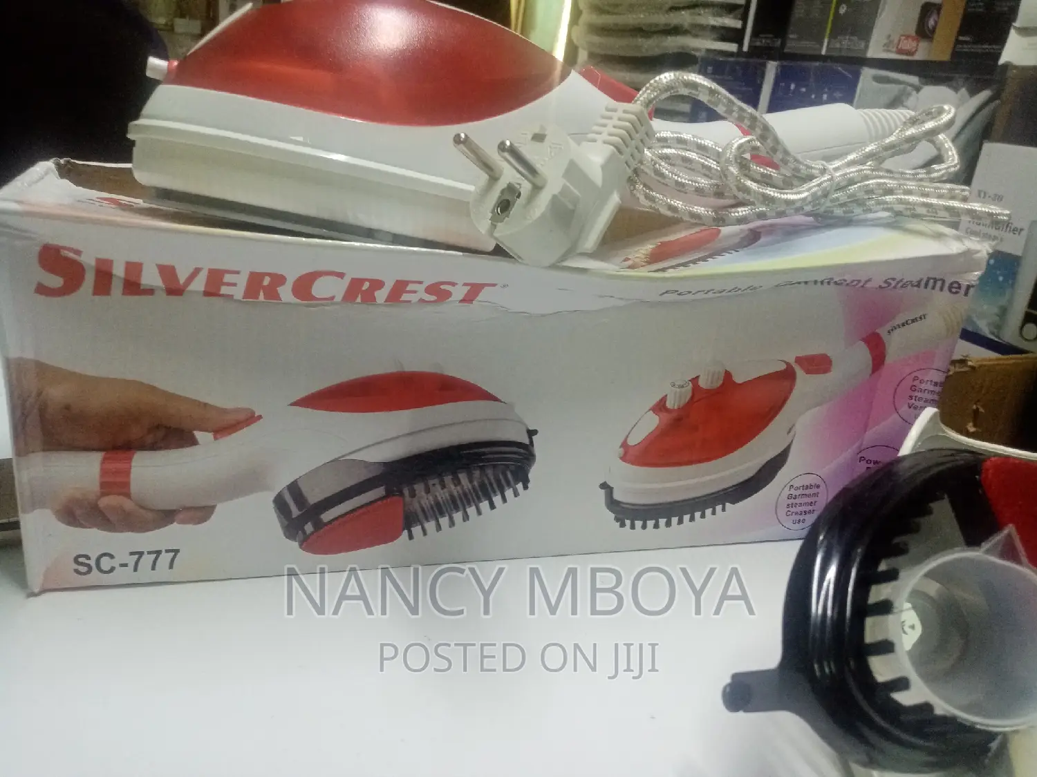 Portable Garment Steamer Silver Crest