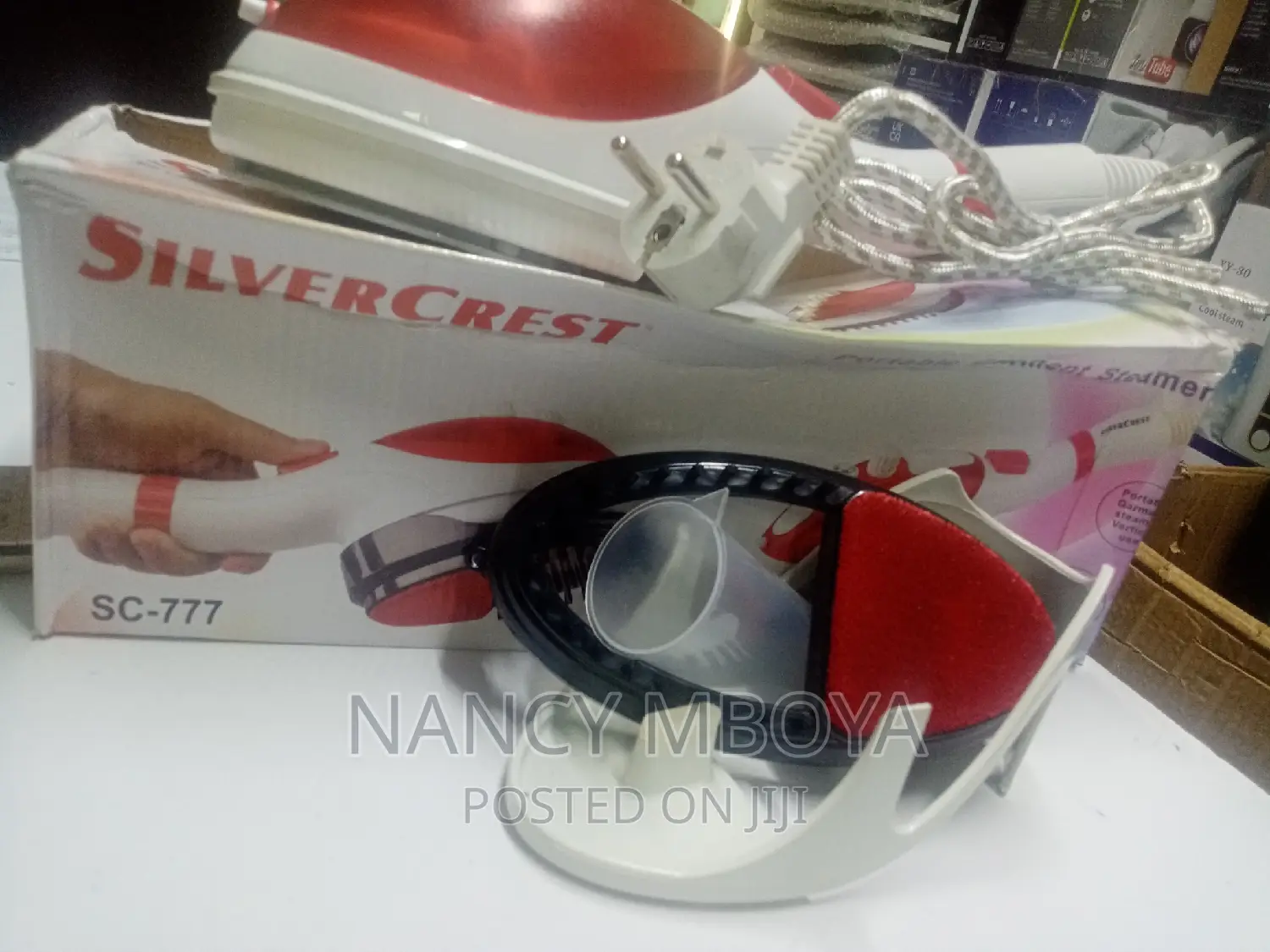 Portable Garment Steamer Silver Crest