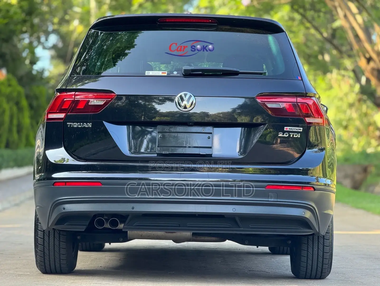 Volkswagen Tiguan 2.0T SE AWD 4MOTION 2018 Black