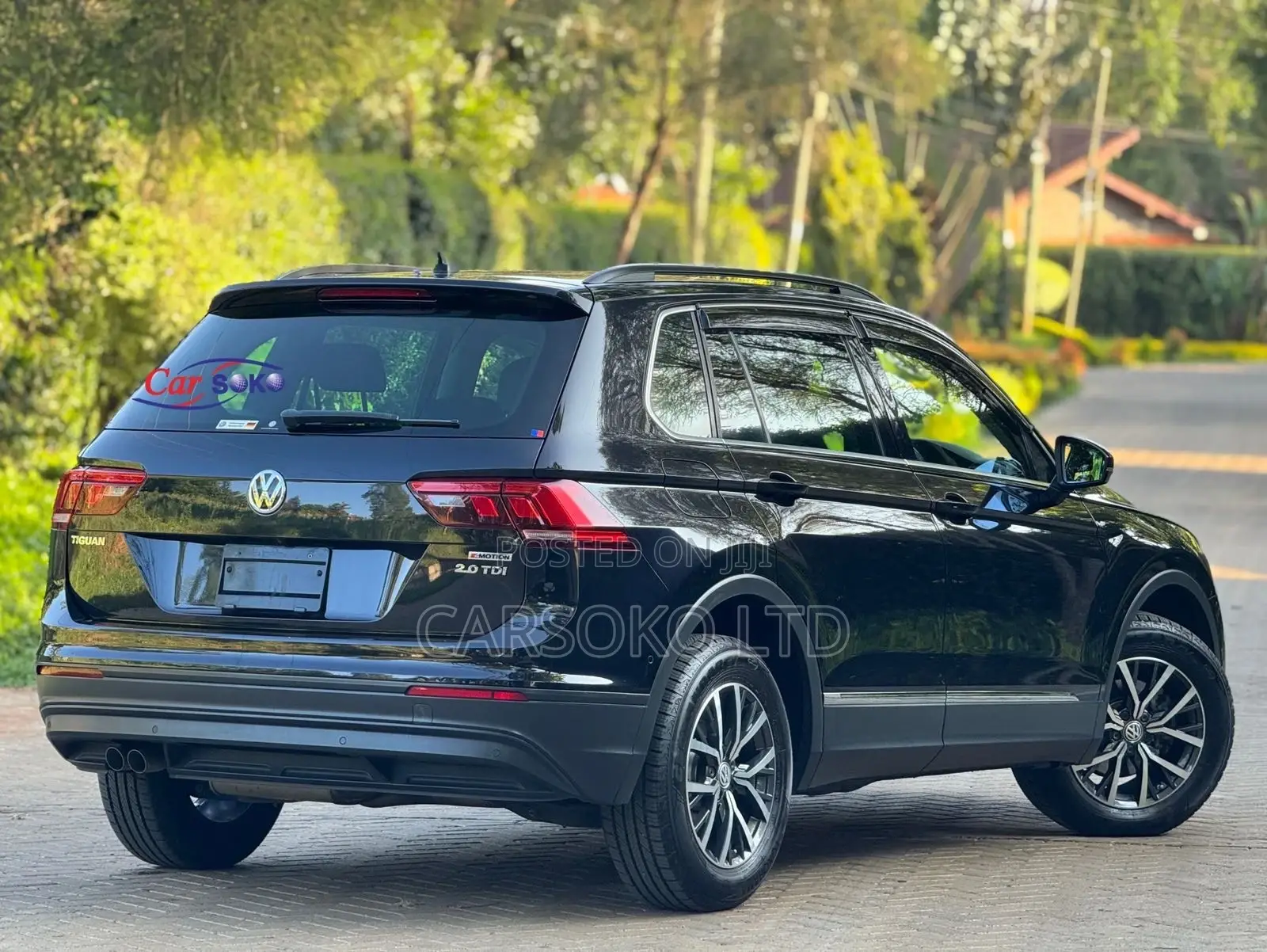Volkswagen Tiguan 2.0T SE AWD 4MOTION 2018 Black