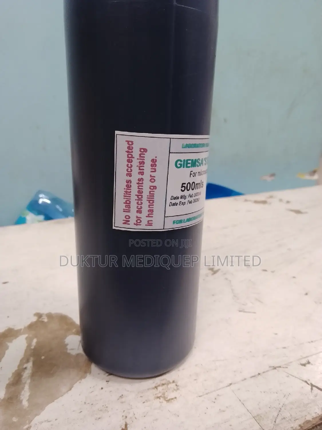 Geimsa's Stain for Microscopy 500ml