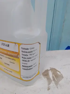 Isopropyl Alcohol (IPA) 2.5L Laboratory Reagent