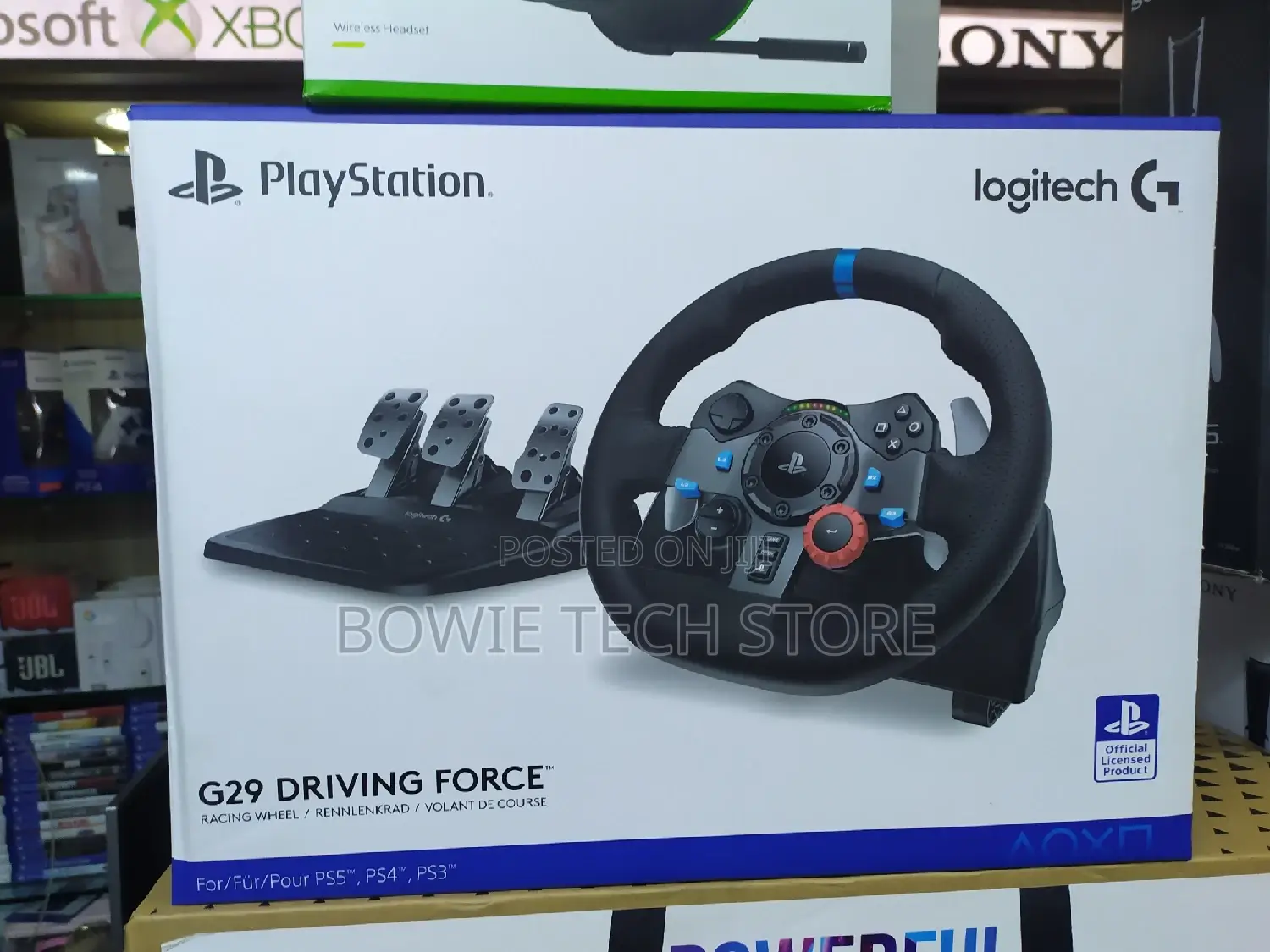 Playstation Logitech G29 Wheel With Shiftor Complete