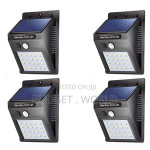 4 PCS Solar Power Pir Motion Sensor Wall Light Outdoor Lamp - thumbnail 2