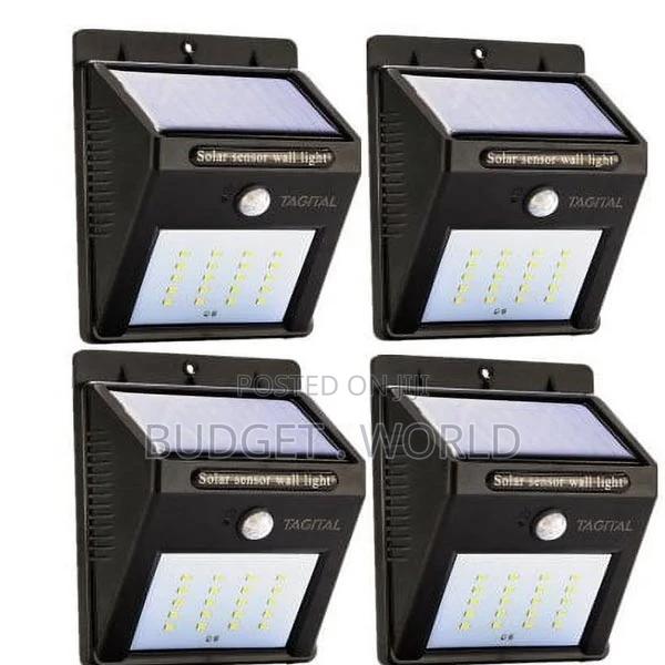 Led Solar Power Pir Motion Sensor Wall Light 20 Led- 4 PCS - main view