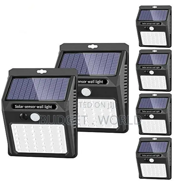 Led Wall Lamp Solar Sensor Light- 6 PCS Set