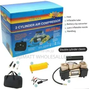 2-Cylinder Air Compressor/Tyre Inflator