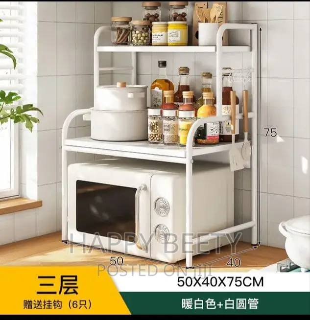 Multipurpose Oven/Microwave Storage Rack