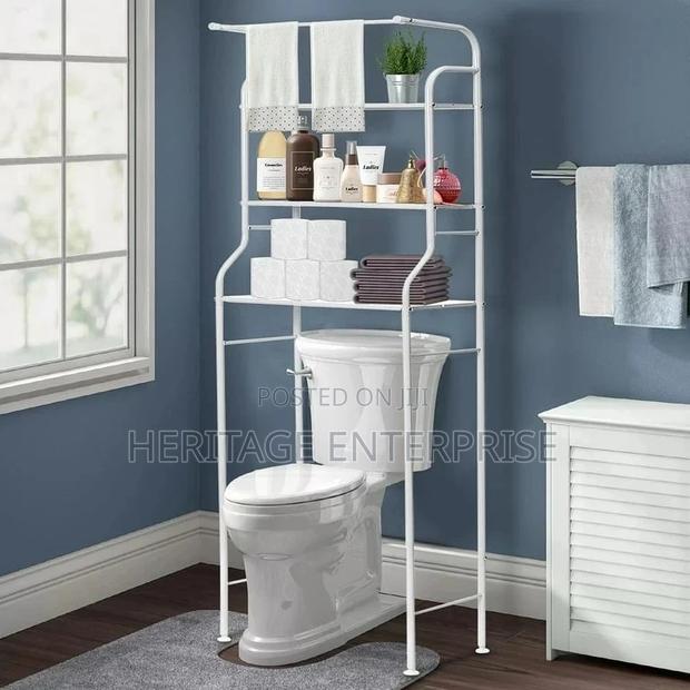 Bathroom Organizer Over the Toilet Rack Organizer Stand