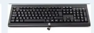 /HP Wireless Keyboard (English Arabic) Black - E5E78