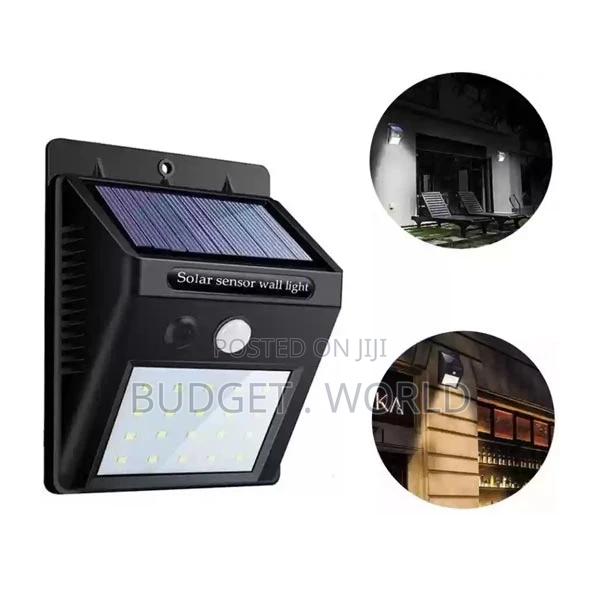 20 LED Solar Power PIR Motion Sensor Wall Light Outdoor