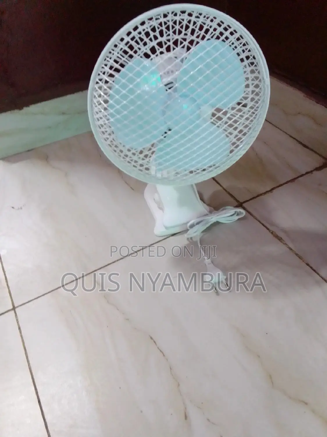 Table Clip Fan