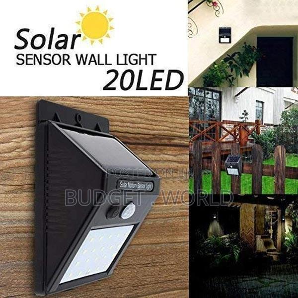 Super-Bright Solar-20 Led Solar Sensor Wall Light