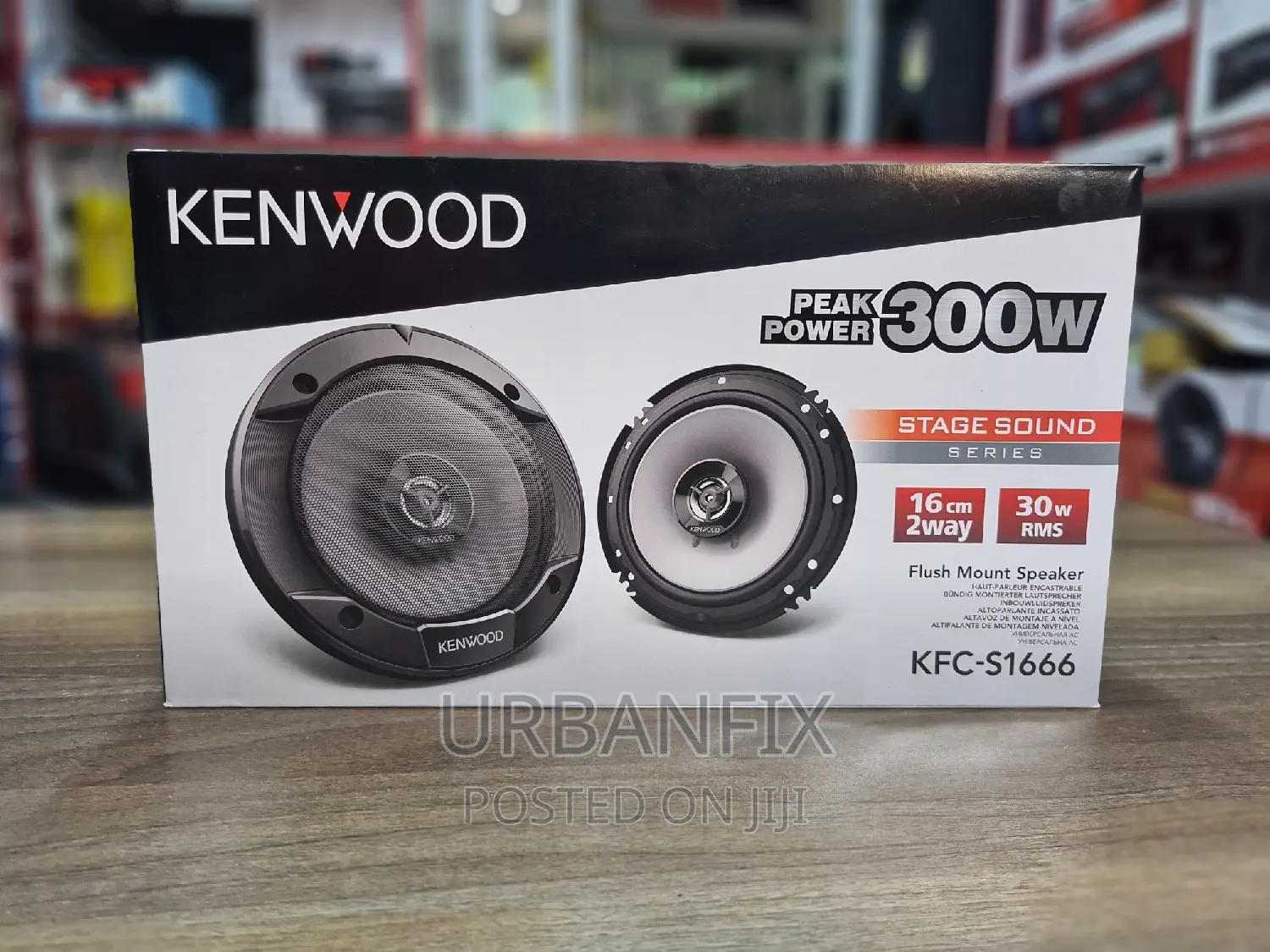 Kenwood 300 Watts 6 Inch Round Midrange Speakers