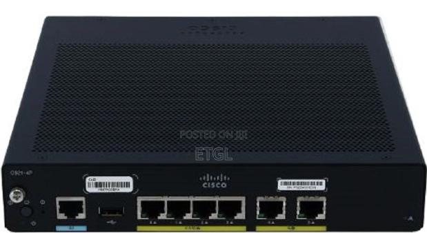 .C921-4p  Cisco 921 Gigabit Ethernet Security Router WAN Int