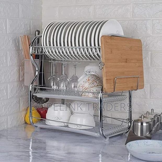 Nunix 3-Layer Dish Rack Drainer. - main view