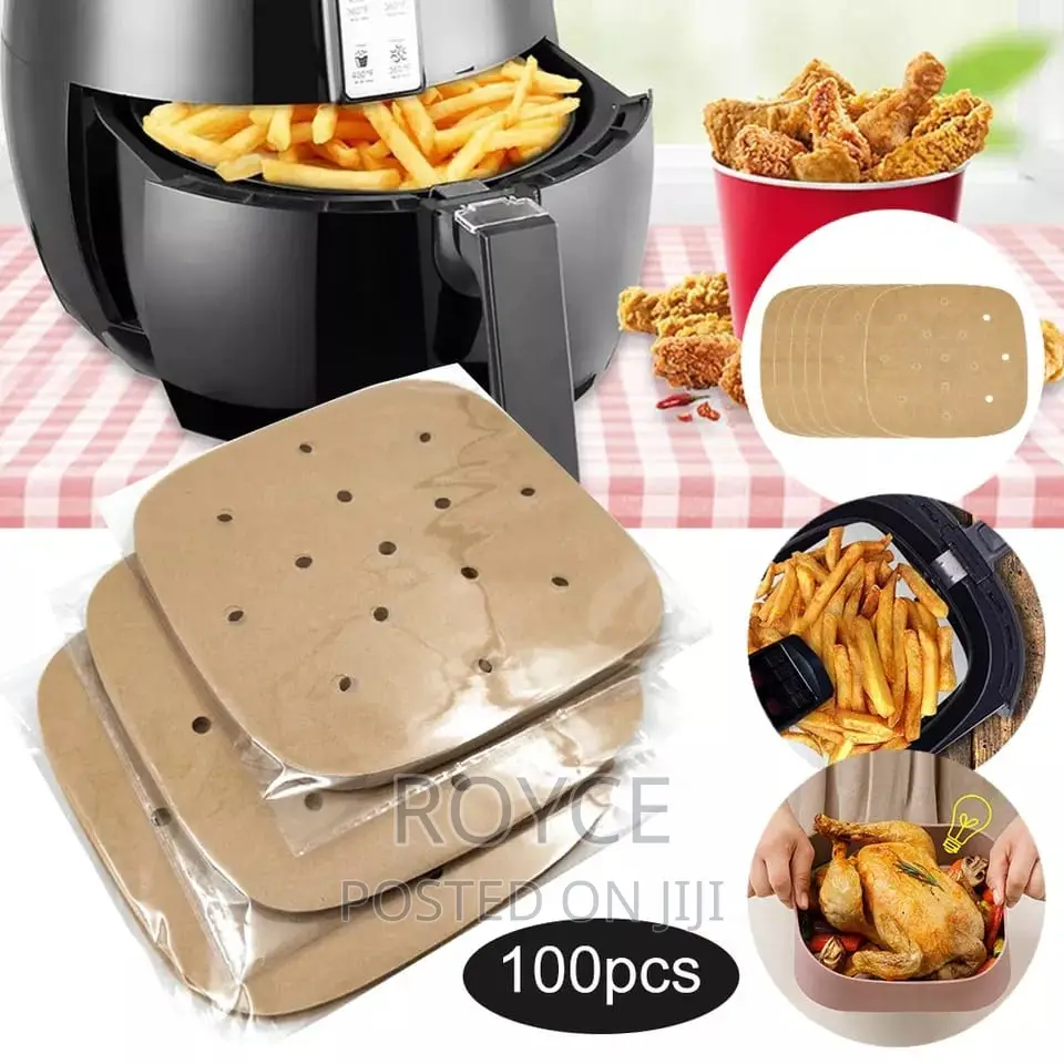 Rectangular Disposable Air Fryer Papers_50pcs