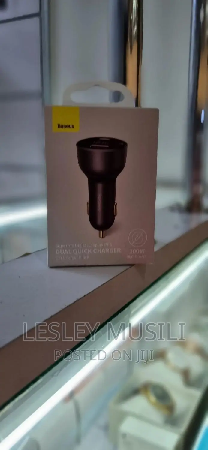 Baseus Car Charger 100W Superme Dual Quick Charger 100W