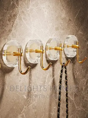 4 Pieces Luxury Wall Hooks