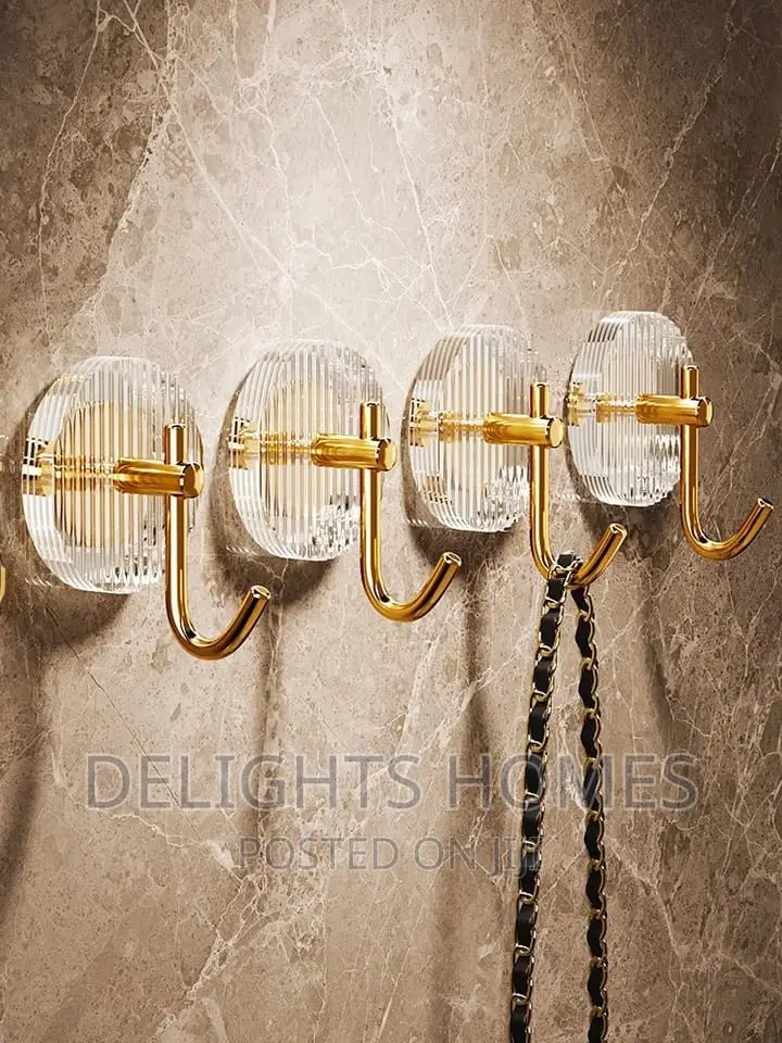 4 Pieces Luxury Wall Hooks