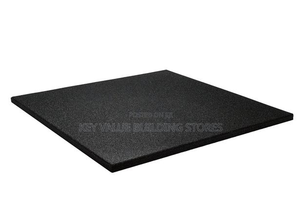 Gym Floor Mat/Rubber Tiling 10mm - main view