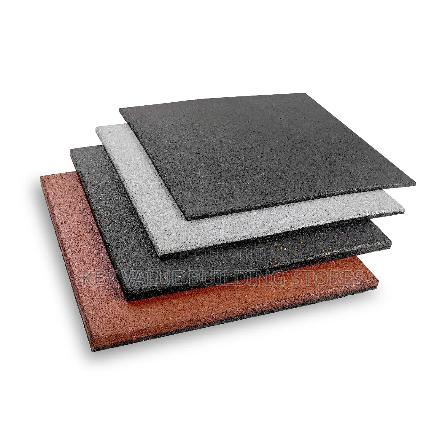 Gym Floor Mat/Rubber Tiling 10mm