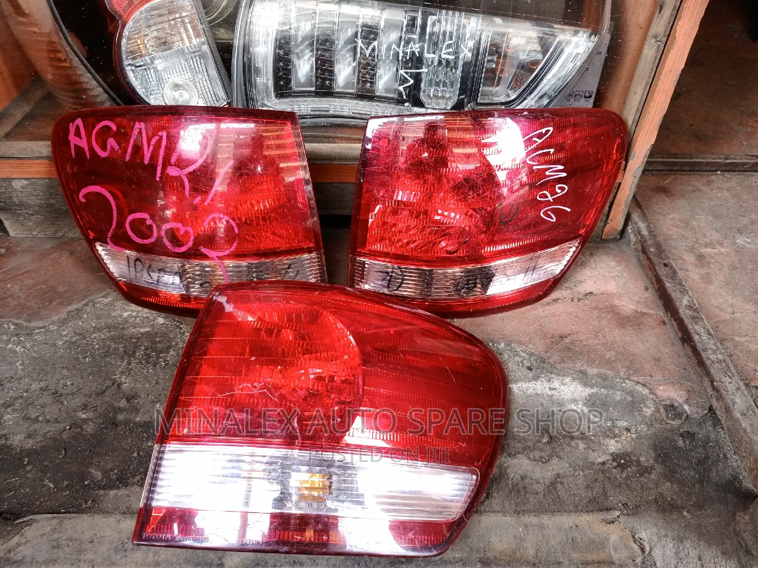 Backlights Toyota Ipsum 2003 Model Body Lights