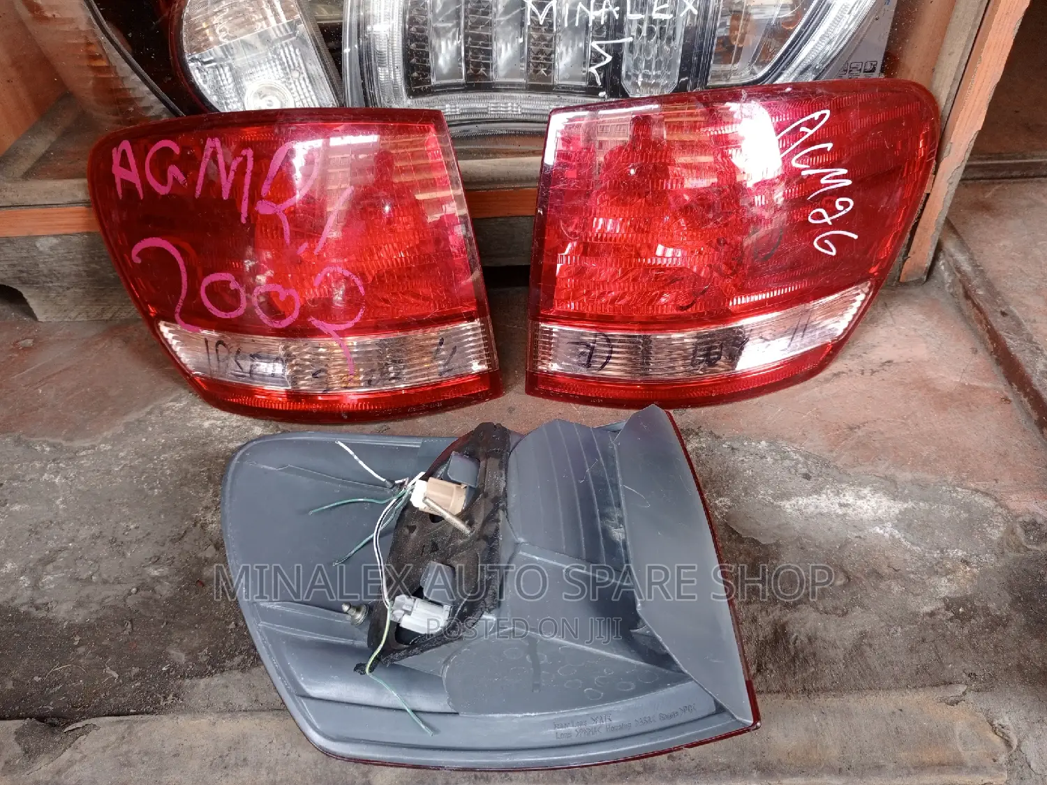 Backlights Toyota Ipsum 2003 Model Body Lights