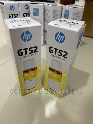HP Gt52 Yellow Ink