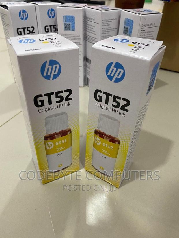 HP Gt52 Yellow Ink