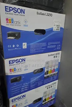 Epson Ecotank L3210 A4 All-in-One Refillable Tanks Printer