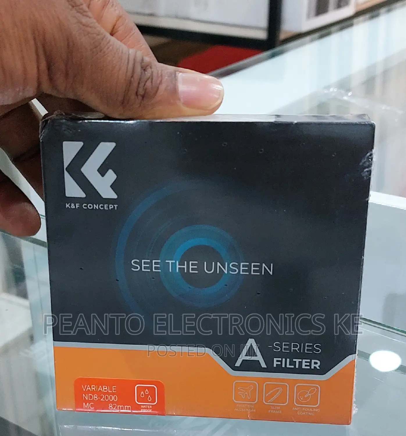 K Amp F Concept Nano-X Variable Fader Optics Filter (82mm)