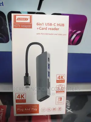 Type C to HDTV 6 in 1