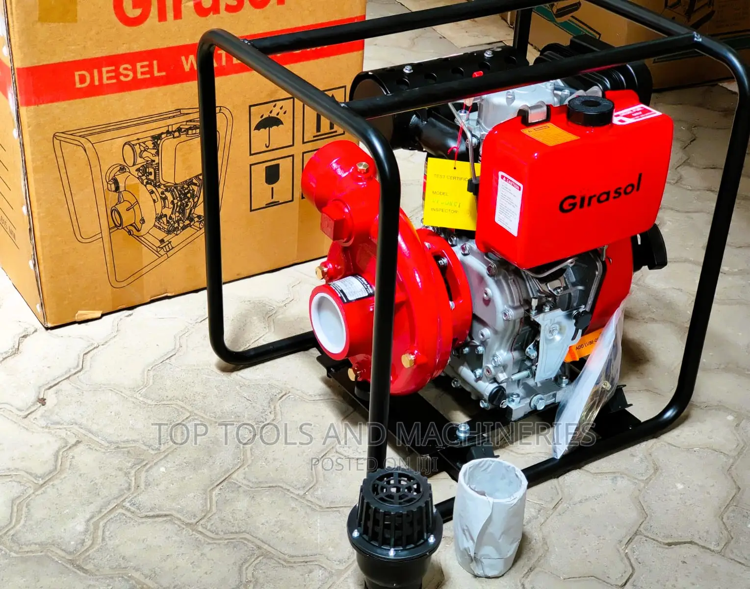 GIRASOL 15HP 95MTRS HEAD Diesel High Pressure Pump