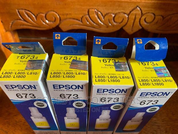 EPSON T6734 Yellow - main view