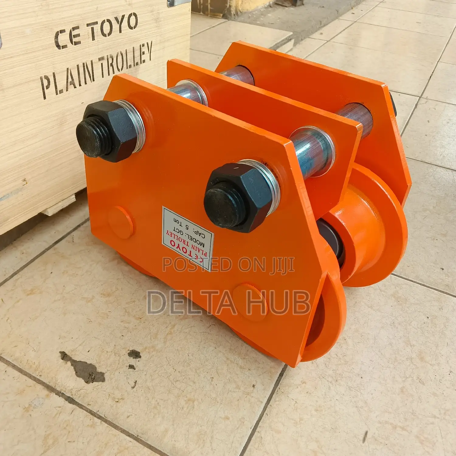 Beam Trolley Plain 5t