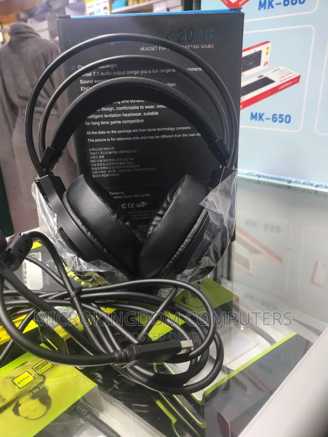 Mk 2026 Wired Gaming Headphone in Nairobi Central Headphones