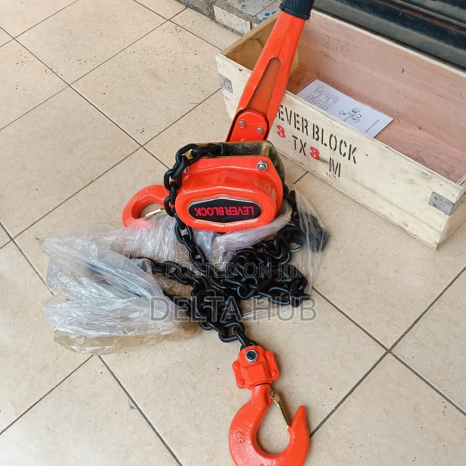 Tonnes Lever Block Hoist