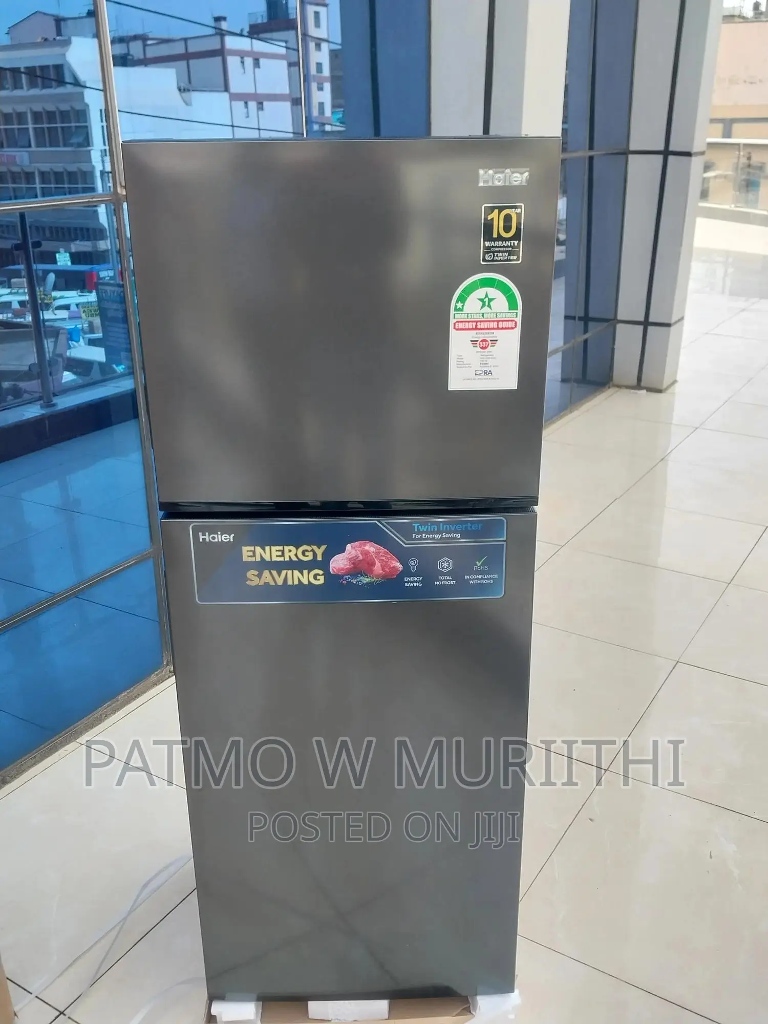 Haier 211l Double Door Fridge HRF-239fa(Ke)