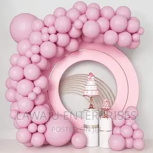 100pcs Pink Balloons Set
