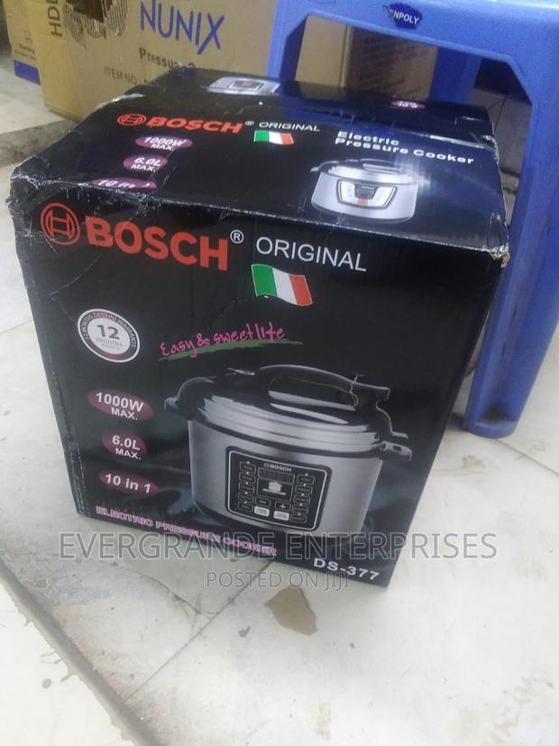 6 Litres Electric Pressure Cooker Bosch Pressure Cooker - main view