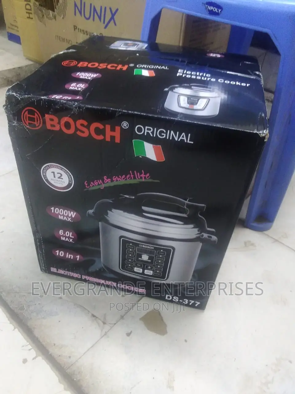 6 Litres Electric Pressure Cooker Bosch Pressure Cooker