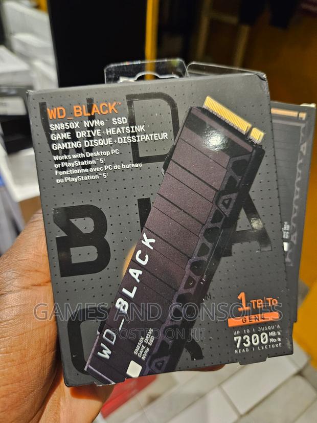 Wd 1tb for Ps5 and Pc M.2 GEN 4 7200mbs - main view