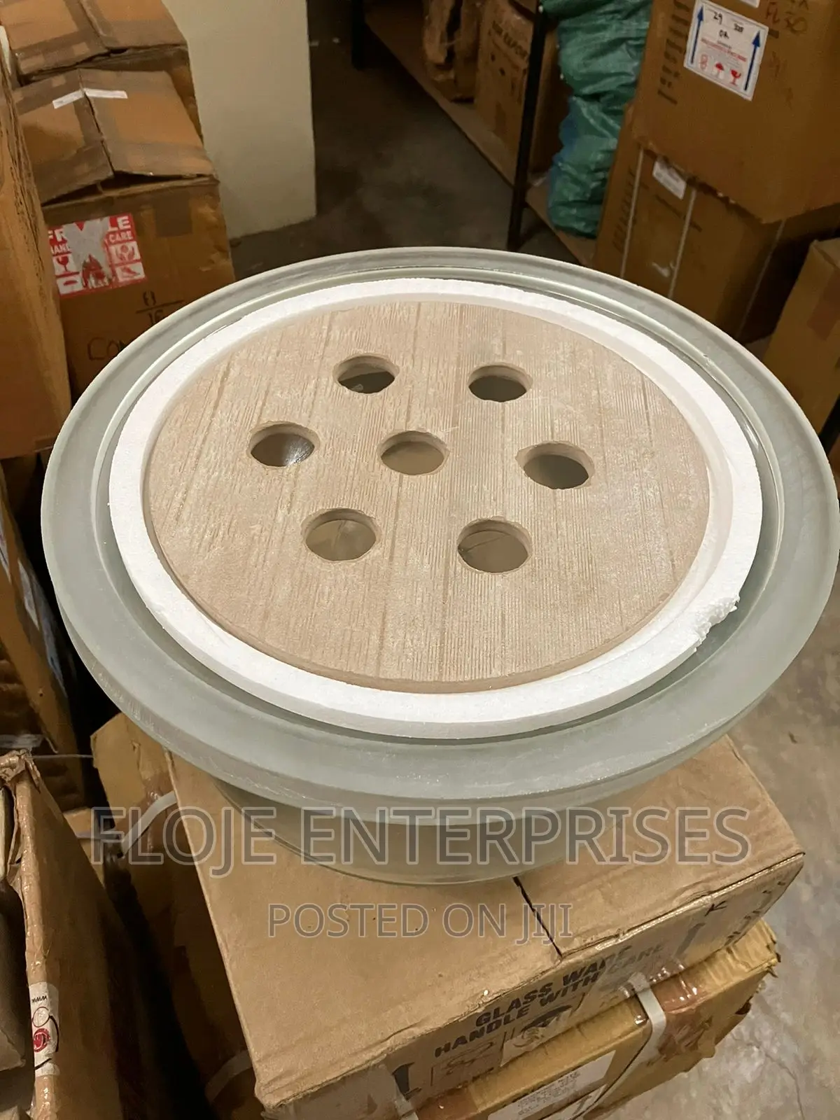 Dessicator With Knob 6''