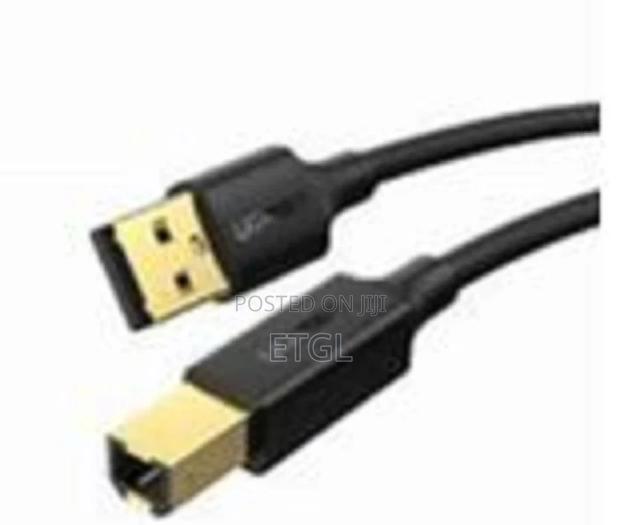 UGREEN USB 2.0 AM to BM Print Cable 1.5m (Black) - US135